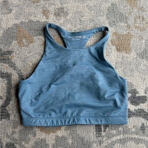 Outdoor Voices Provincial Blue Techsweat Crop Top